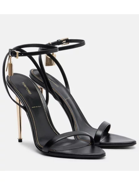 Sandale Tom Ford din piele negru