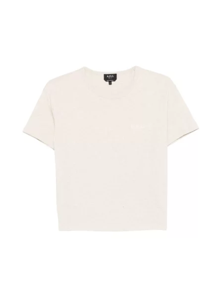 Koszulka A.p.c. beżowa