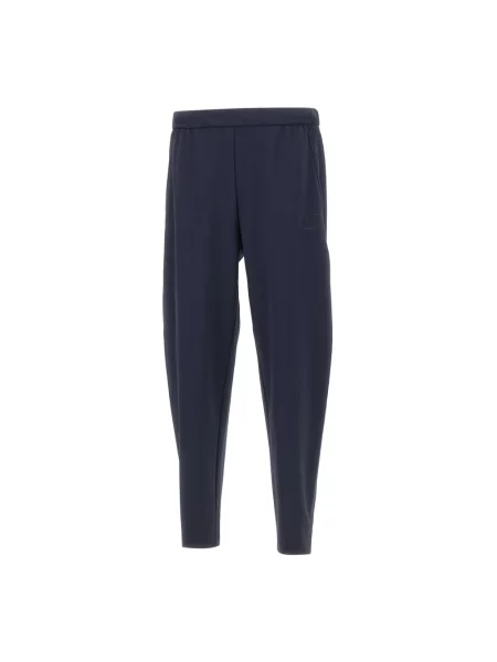 Emporio Armani Spodnie Mężczyzna Niebieski L Train Lux Pants granatowe