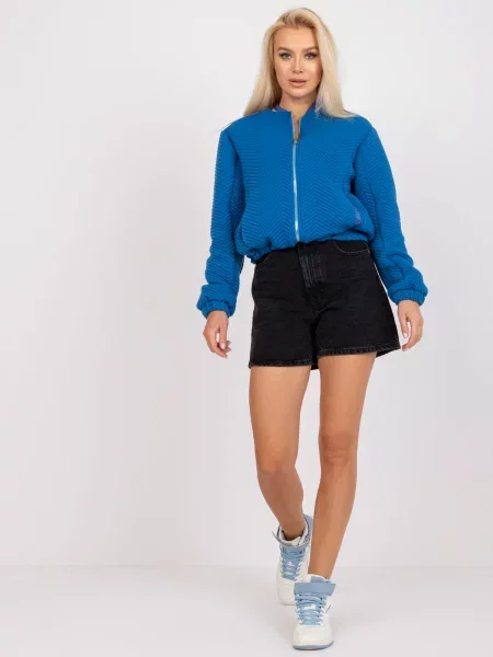 Geacă Fashionhunters albastru