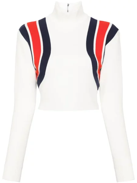 Decupat top Gucci tricotate alb