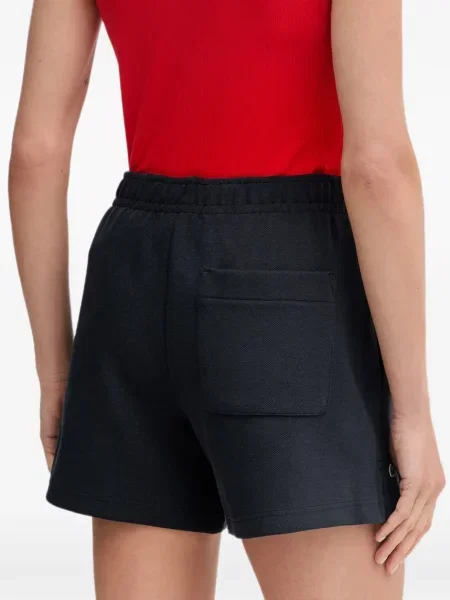 Pantaloni scurți Lacoste cu autograf albastru
