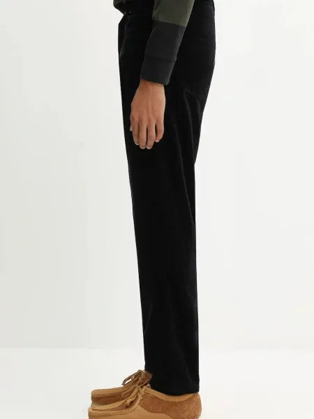 Κοτλέ παντελόνι Carhartt WIP Newel Pant ανδρικό ναυτικό μπλε