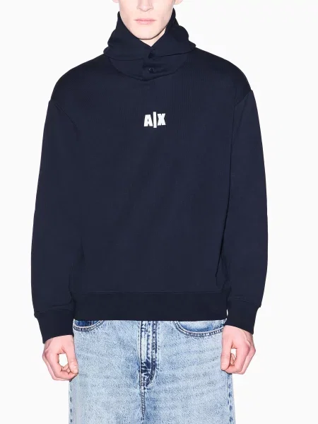 Худі Armani Exchange темно-синій синє