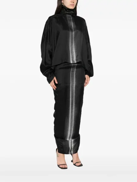 Bluză Rick Owens cu imagine negru