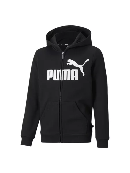Bluza Sportowa Z Kapturem Puma Ess Big Logo czarna