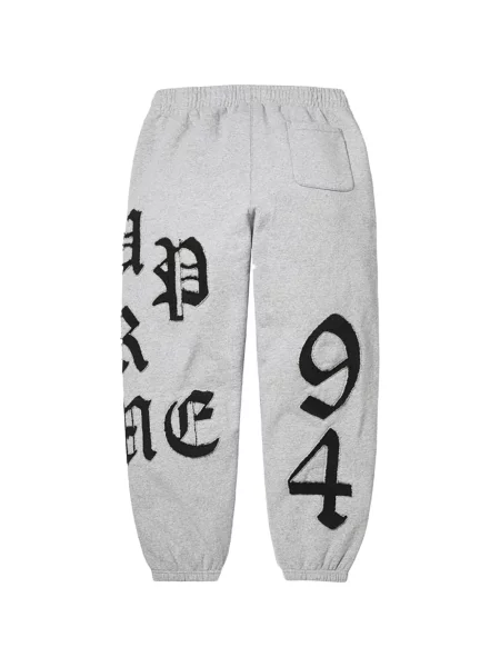 Pantaloni Supreme alergare gri
