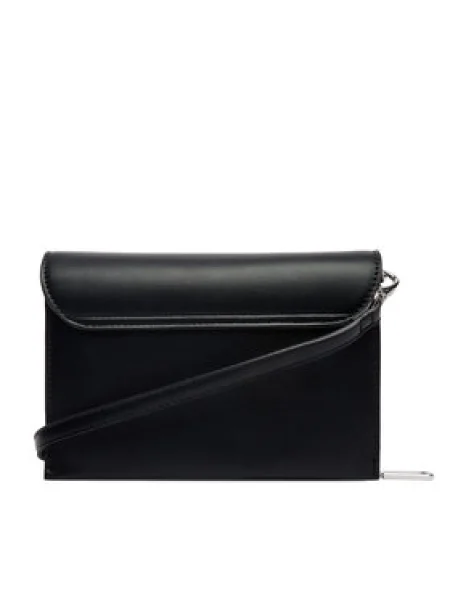 Crossbody kabelka Valentino z ekologickej kože čierna