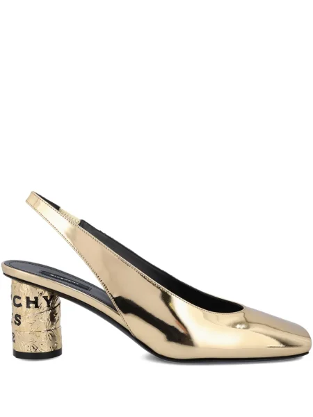 Pantofi cu toc Givenchy auriu