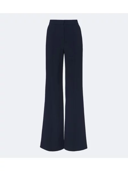 Spodnie Elie Saab niebieskie