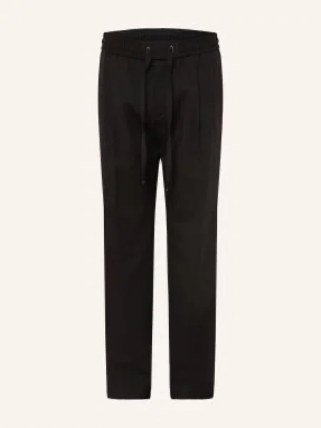 Dolce & Gabbana Kalhoty Z Teplákoviny Střih Slim Fit černá