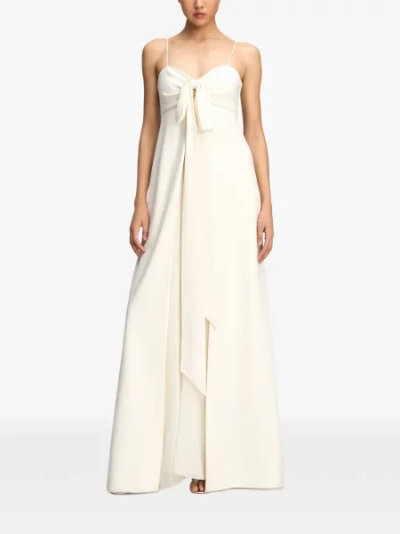 Rochie maxi Cinq A Sept cu funde