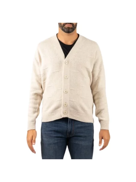 Sweter Daniele Fiesoli beżowy