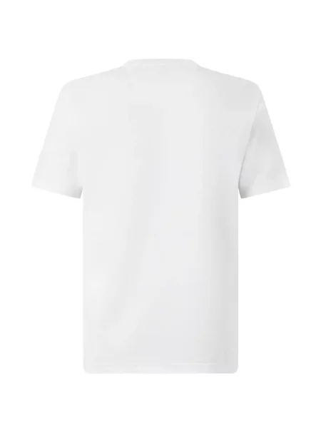 Tricou Boss cu autograf alb