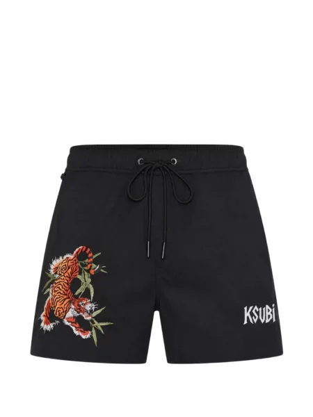 Pantaloni scurți Ksubi negru