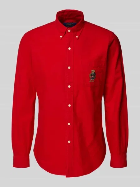 Polo Ralph Lauren koszula regular czerwony