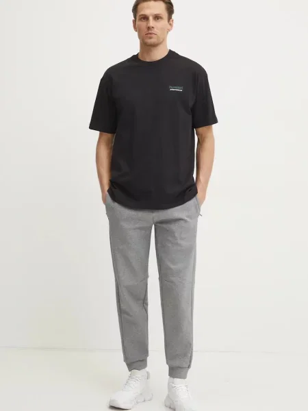 Спортивні штани Hummel однотонні сірий