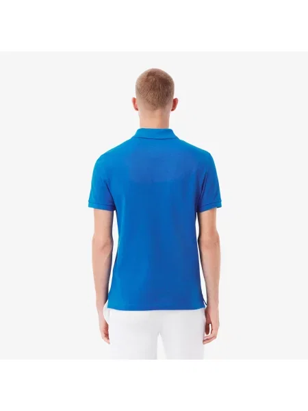 Lacoste Koszulka Polo Slim Fit niebieska