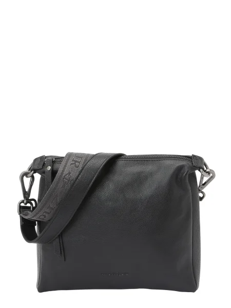 Harbour Geantă de umăr Zarifa metalic gri