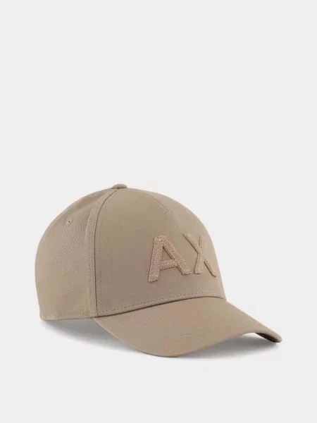 Armani Exchange Кепка бежевий