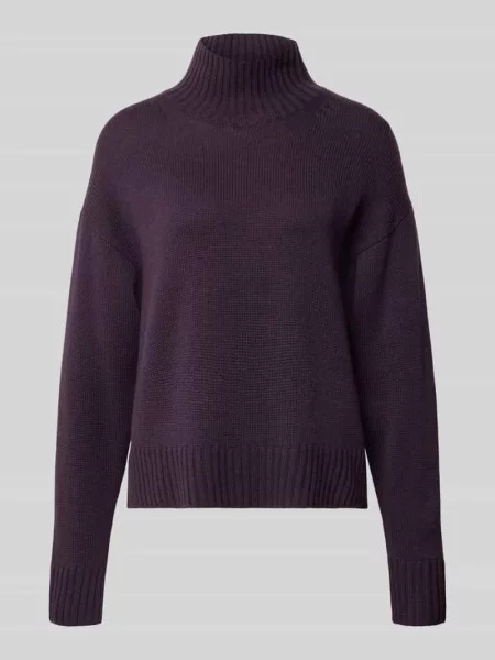 Sweter z dzianiny o kroju relaxed fit z mieszanki wełny z dodatkiem kaszmiru Luisa Cerano