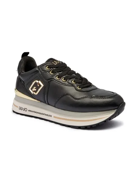 Liu Jo Sneakers Maxi Wonder 01 negru