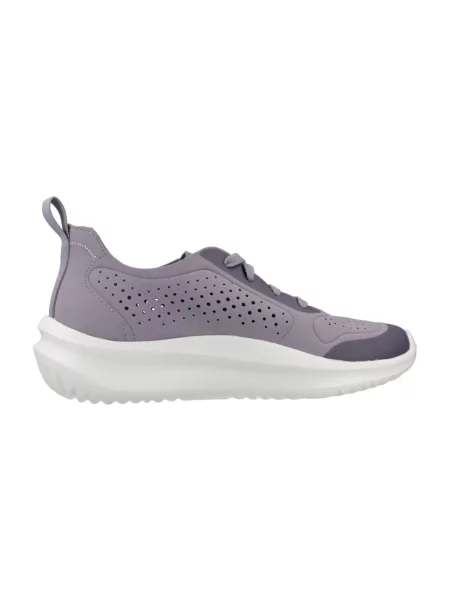 Pantofi Clarks violet