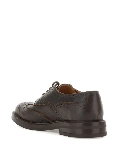 Pantofi derby Duca Heritage din piele maro