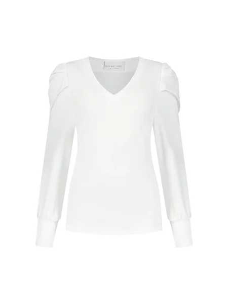 Lniana bluzka Helena Hart niebieska