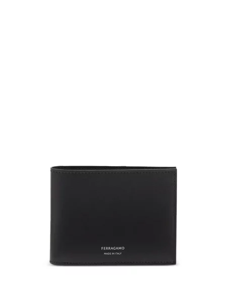 Portofel Ferragamo din piele negru