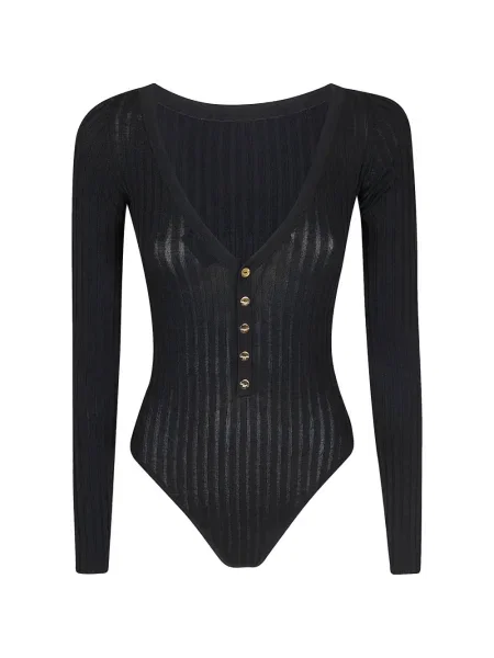Body Elisabetta Franchi lung negru