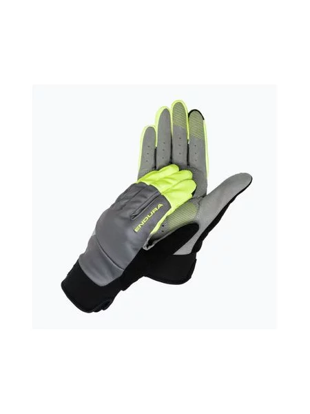 Велосипедні рукавички Endura Windchill hi-viz жовті