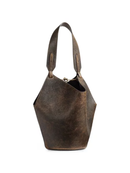 Shopper rankinė Khaite ruda