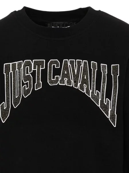 Bluza dziecięca Just Cavalli czarna