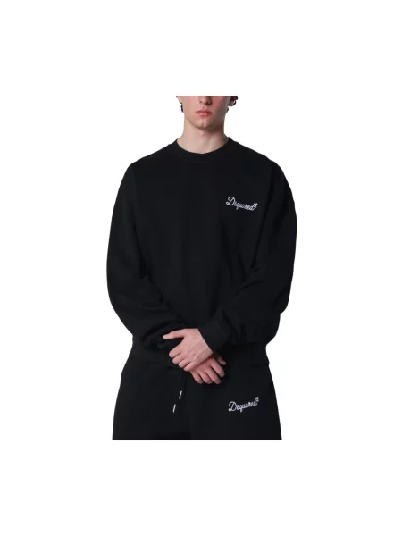 Bluza nierozpinana Dsquared2 czarna