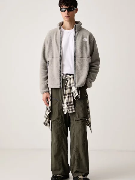 The North Face hlače NSE Belted zelena