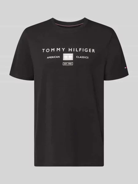 Tommy Hilfiger T-Shirt Brand Love czarny