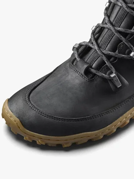 Bőr félcipo Vivobarefoot fekete