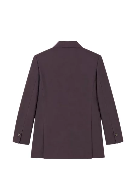 Sacou Solotre cu două rânduri de nasturi violet