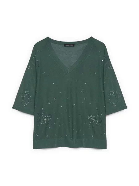 Sweter Fiorella Rubino zielony