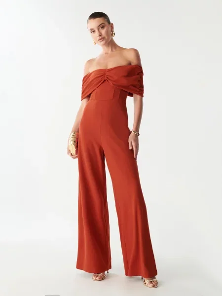 BWLDR Kombinezon Amalie ognjeno rdeča