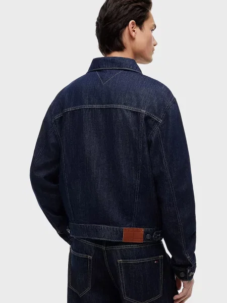 Джинсова куртка Tommy Jeans синя