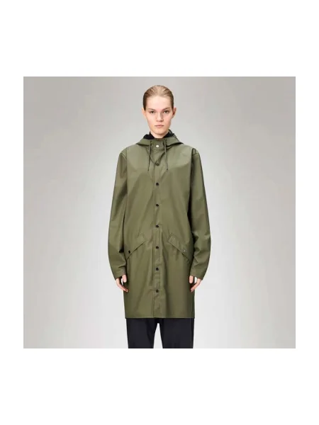 Lung geacă Rains verde