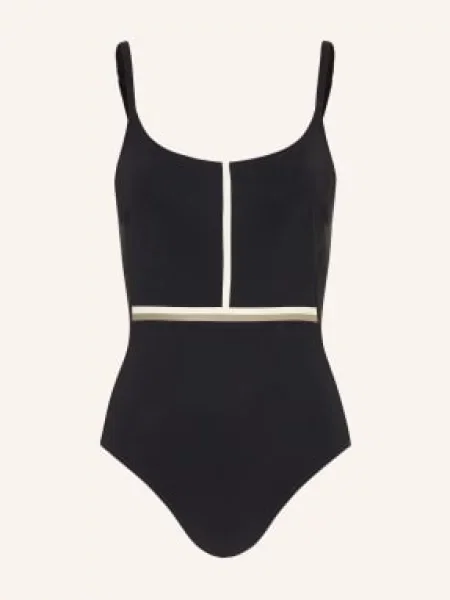 Maryan Mehlhorn Kostium Kąpielowy Z Fiszbinami Modulé schwarz czarny