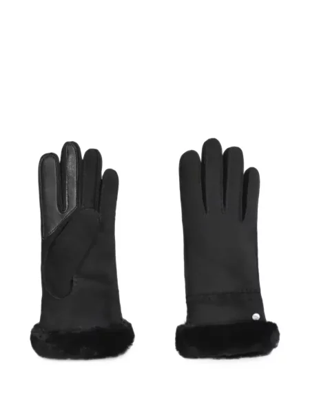 Mănuși Ugg din piele negru