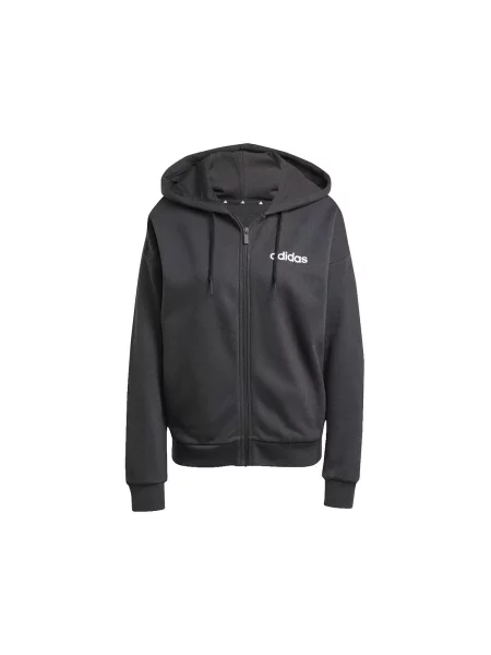 Hanorac Adidas din material terry negru
