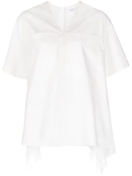 Krótka bluzka Goen.j biała