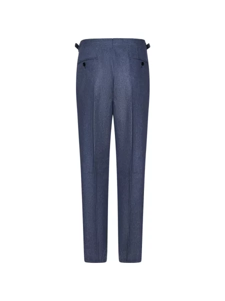 Pantaloni Franzese Collection de lână albastru