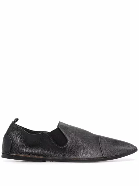 Pantofi loafer Marsell din piele slip-on negru