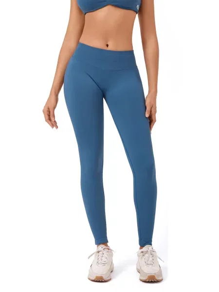YEAZ Pantaloni sport Flex' albastru